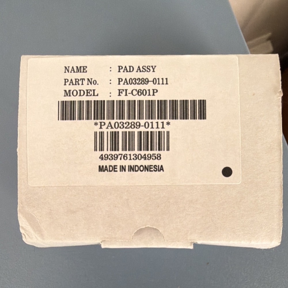 Fujitsu Pad Assembly PA03289-0111 for FI-C601P Scanner Beige